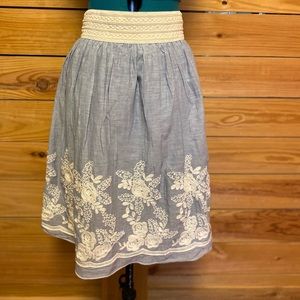 MetroWear embellished knee length skirt